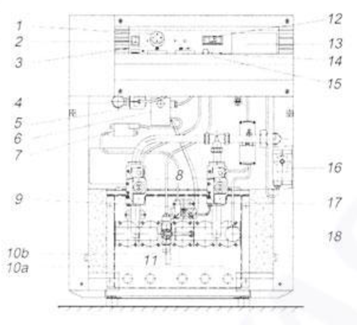 Remeha Gas 1020 exploded tekening
