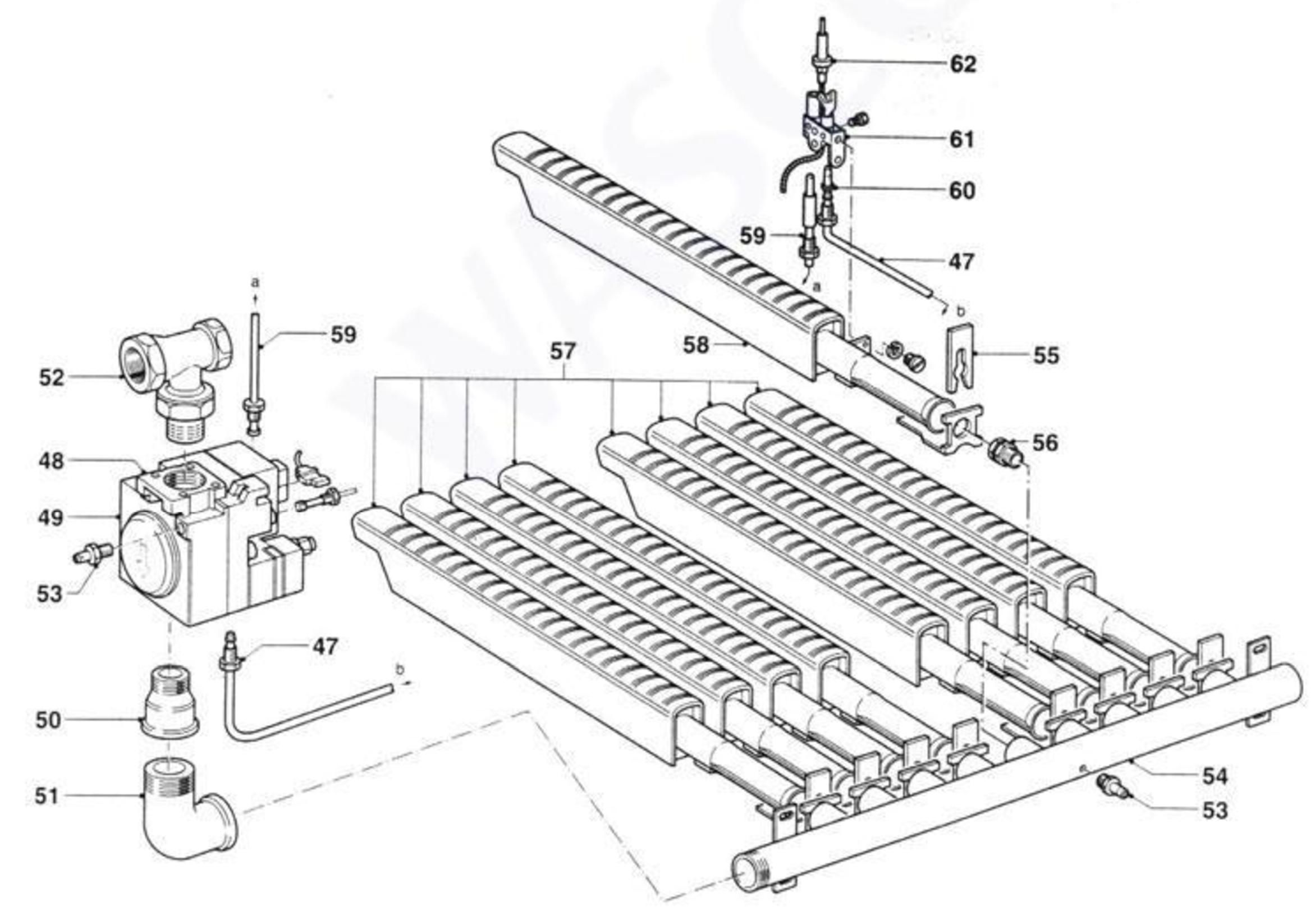 A.O. Smith BTR 365 exploded tekening