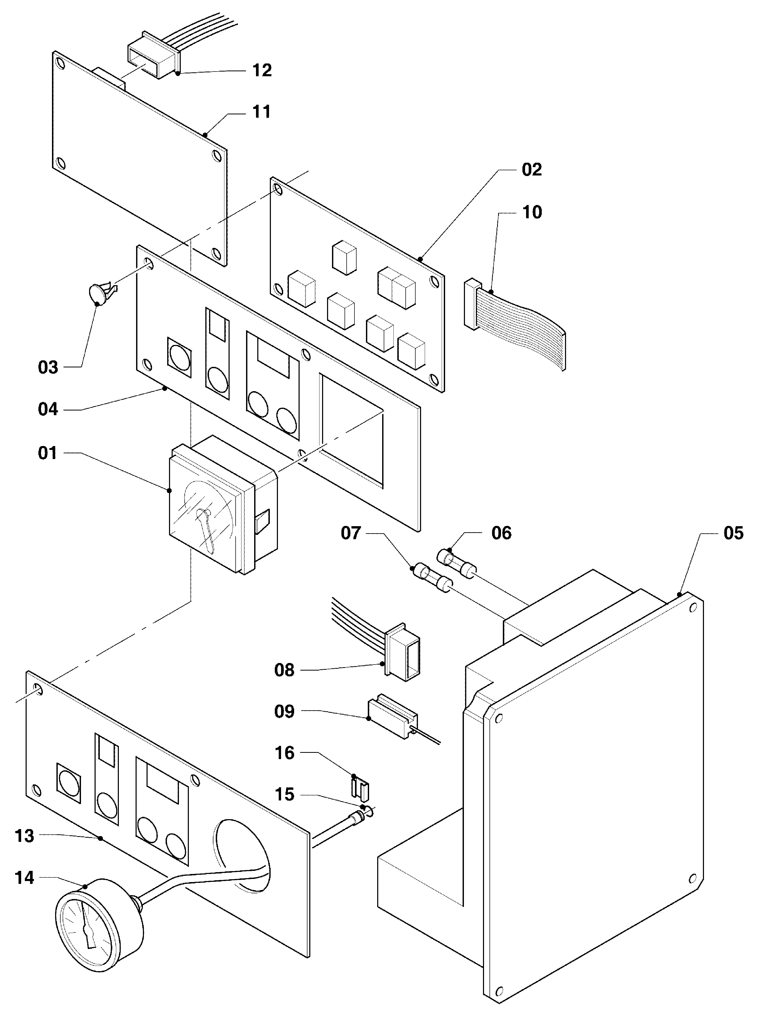 Vaillant hrSOLIDE VHR 18-22 C exploded tekening