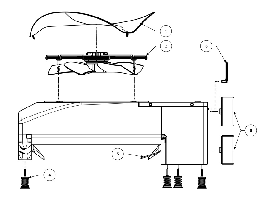 Weheat Blackbird V1.4 exploded tekening