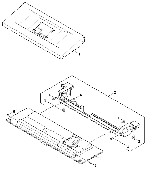 Exploded view Nefit (Bosch) 9000i HR50 Solo Wit: Afdekkap