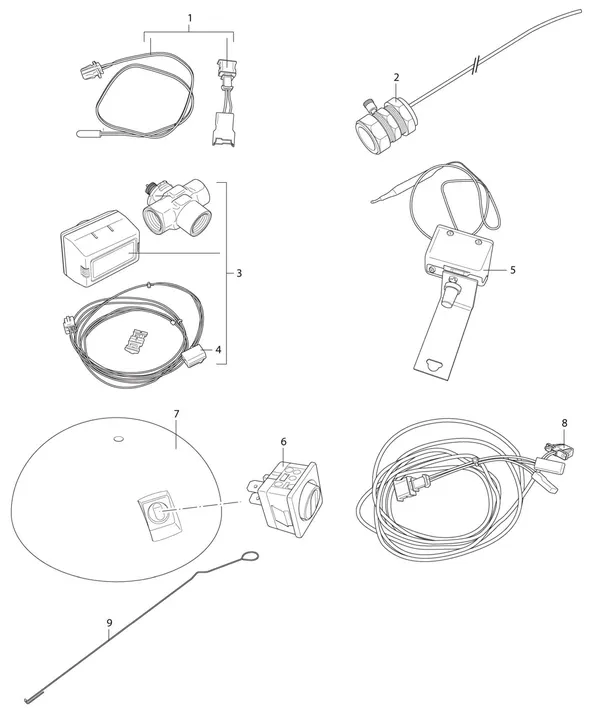 Exploded view Nefit (Bosch) CV boiler 120L 40kW inclusief 3-wegklep: Totaaloverzicht