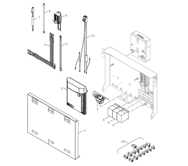Exploded view Bosch Compress 3400i AWS (CS3400iAWS 14M): Thermoregulator