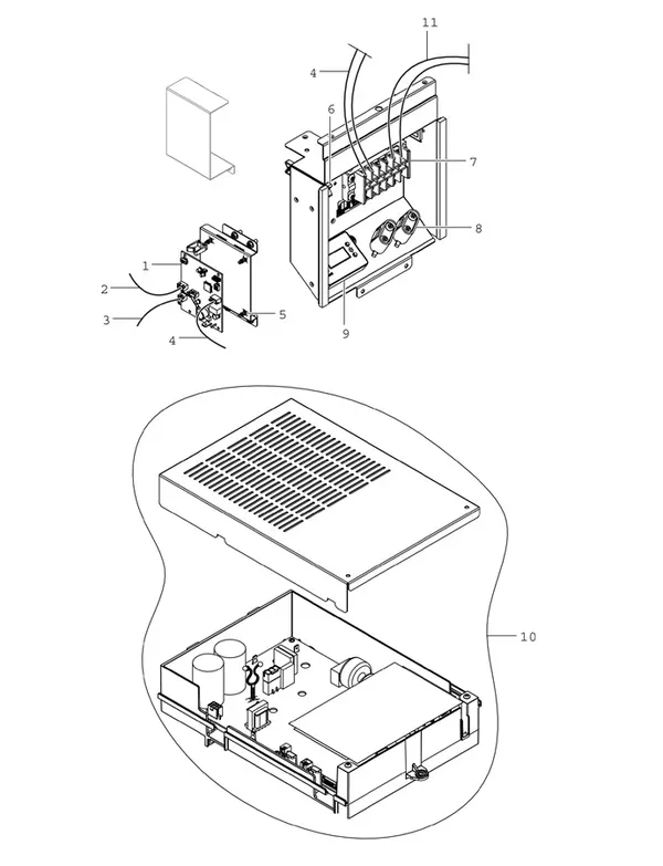 Exploded view Bosch Compress 3400i AWS 4kW (CS3400iAWS 4 OR-S): Thermoregulator