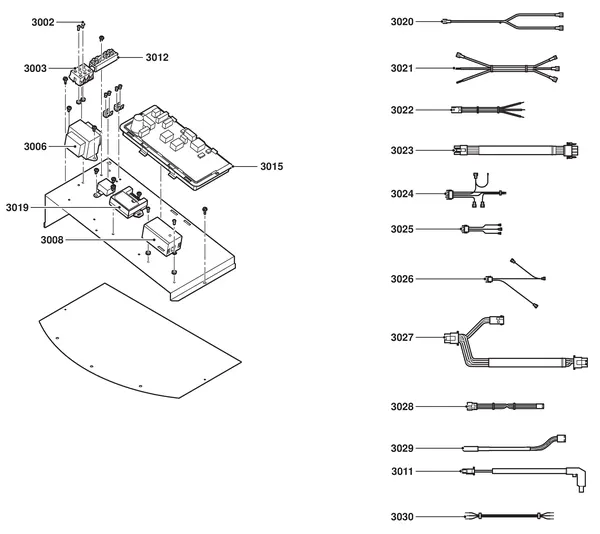 Exploded view Remeha Sentry EF PRO: Sentry ef pro
