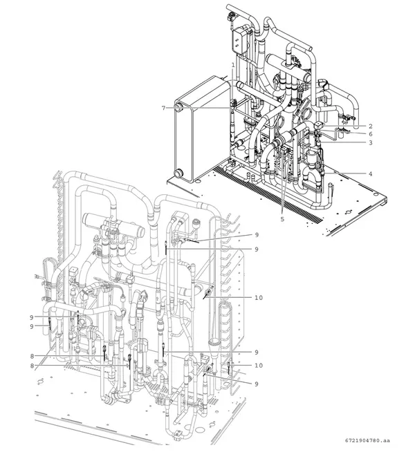 Exploded view Bosch Compress 3000 AWP (CS3000AWP 53 MB): Temperatuursensor