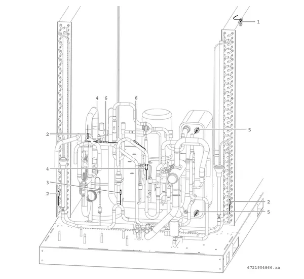 Exploded view Bosch Compress 3000 AWP (CS3000AWP 31 S): Temperatuursensor