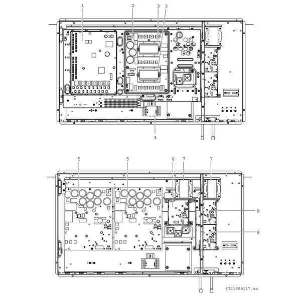 Exploded view Bosch Compress 3000 AWP (CS3000AWP 59 PC): Regeling