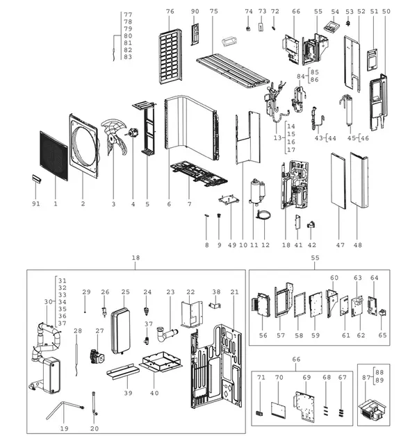Exploded view Bosch Compress 2000 AWS (CS2000AWF 12 R-T): Totaaloverzicht 12