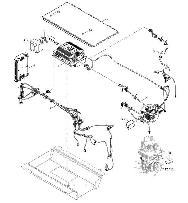 Exploded view Bosch Compress 5800i AW 5 OR-S: Regeling