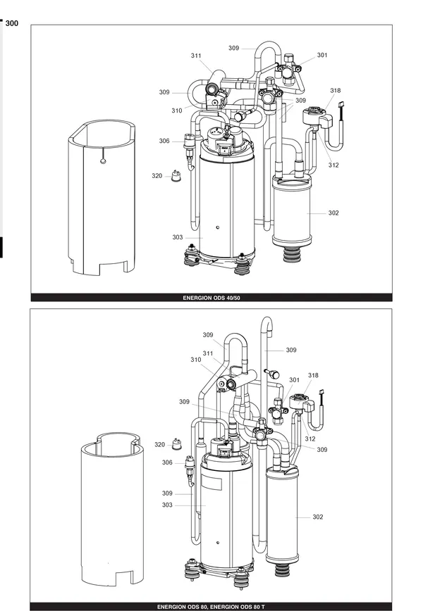 Exploded view Atag Energion ODS 50: Compressor