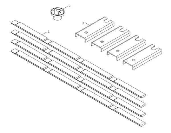 Exploded view Bosch Compress 5800i AW 12 OR-T: Accessoires