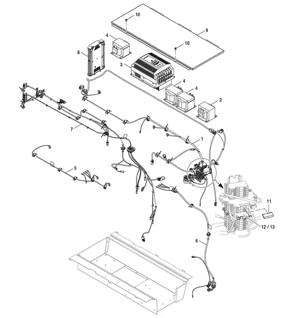 Exploded view Bosch Compress 5800i AW 12 OR-T: Regeling