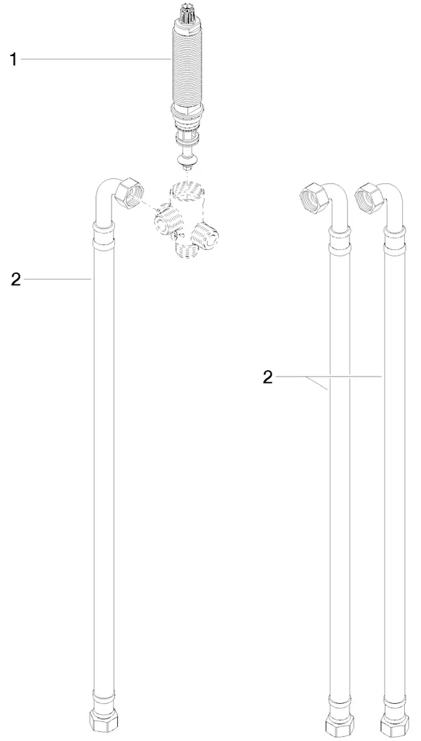 Exploded view Itho Daalderop Mono-plus 150: Schroef