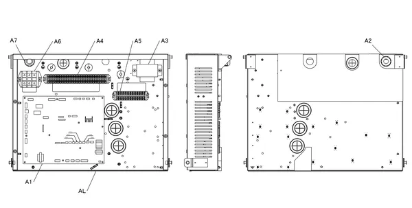 Exploded view Daikin 3 R F - EHFH03S18DJ3V | binnendeel: Elektrische componenten