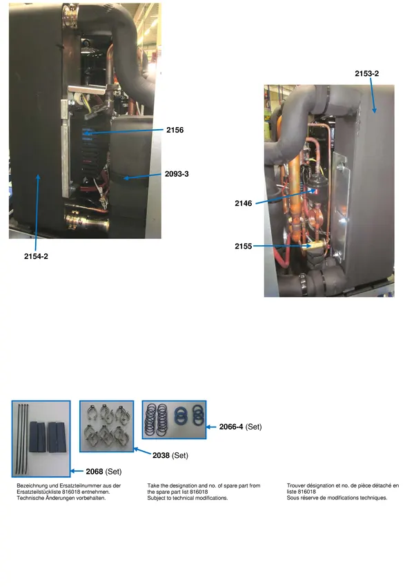 Exploded view Alpha Innotec WZSV 162K3M: Wisselaar