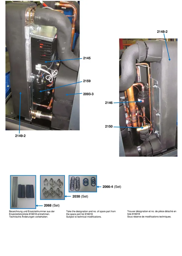 Exploded view Alpha Innotec WZSV 62K3M: Wisselaar