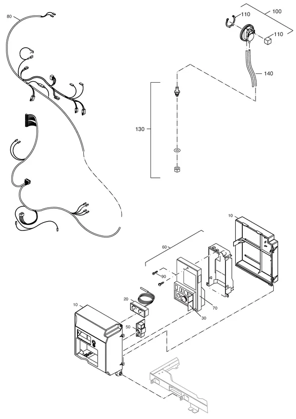 Exploded view Nefit (Bosch) Economy VR24S: Uba
