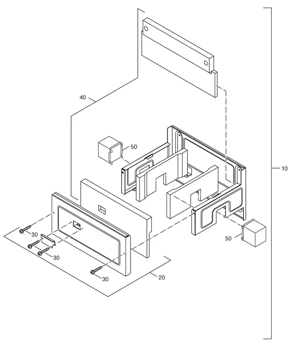 Exploded view Nefit (Bosch) Economy VRC24S: Verbrandingskamer