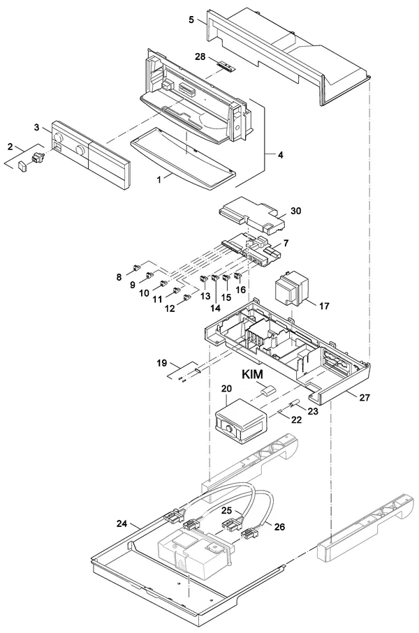 Exploded view Nefit (Bosch) TopLine HR 100: Uba
