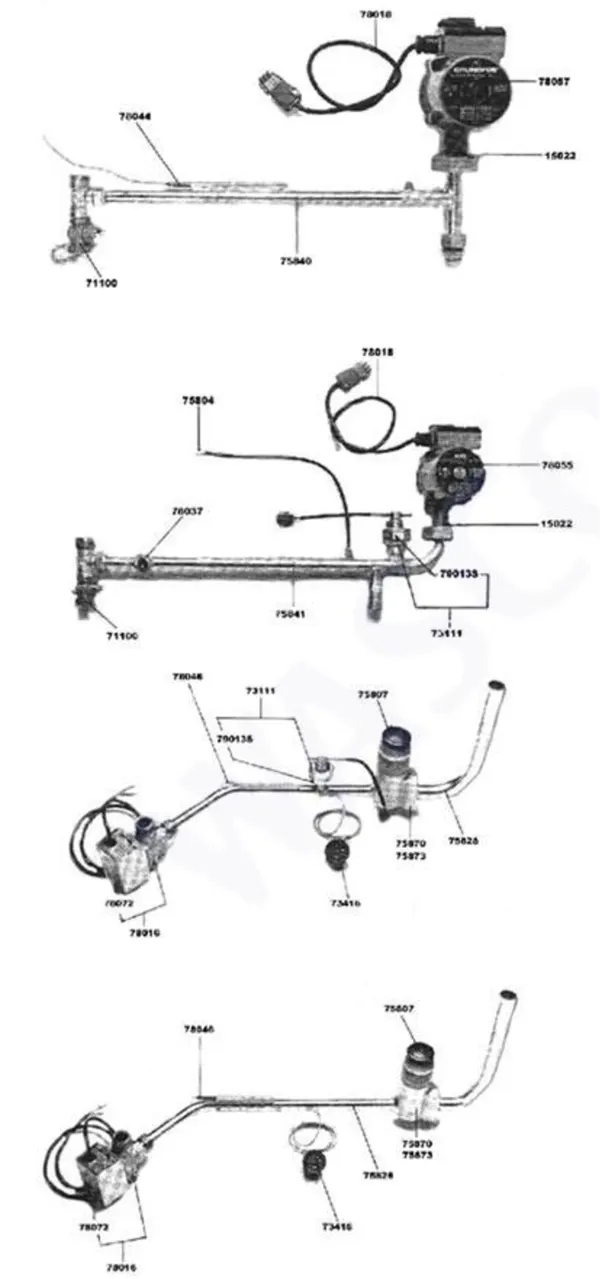Exploded view Nefit (Bosch) Turbo 21C: Overige