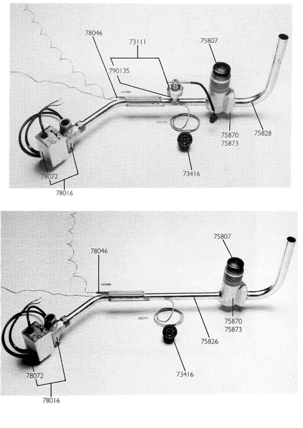 Exploded view Nefit (Bosch) Turbo 80 T21C: Leidingen