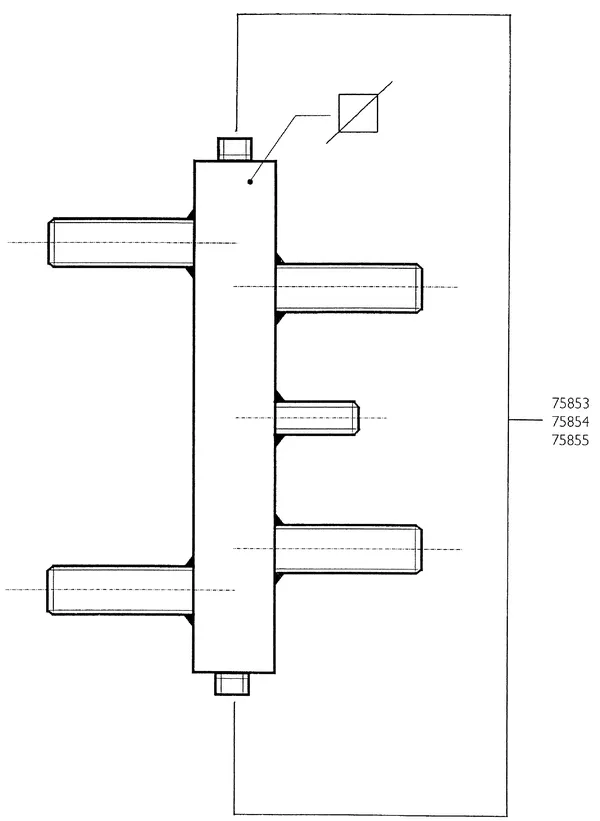 Exploded view Nefit (Bosch) Turbo 90 HRC32H: Open verdeler