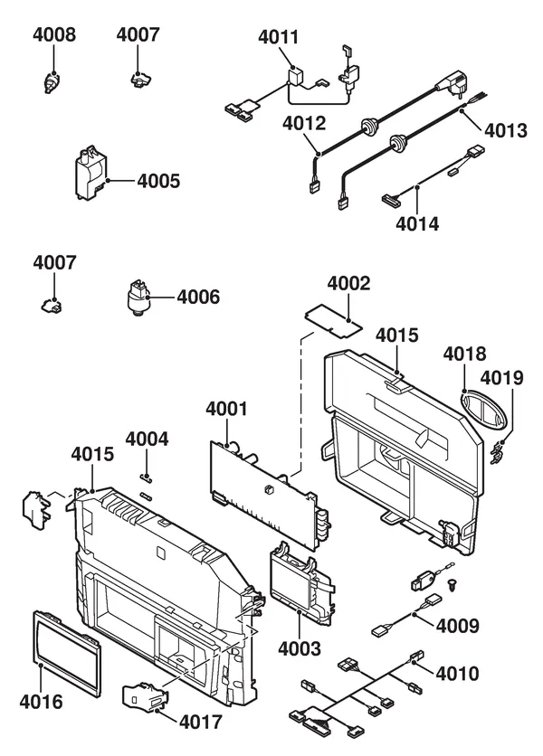 Exploded view Remeha Quinta Pro 90 Solo: Elektra