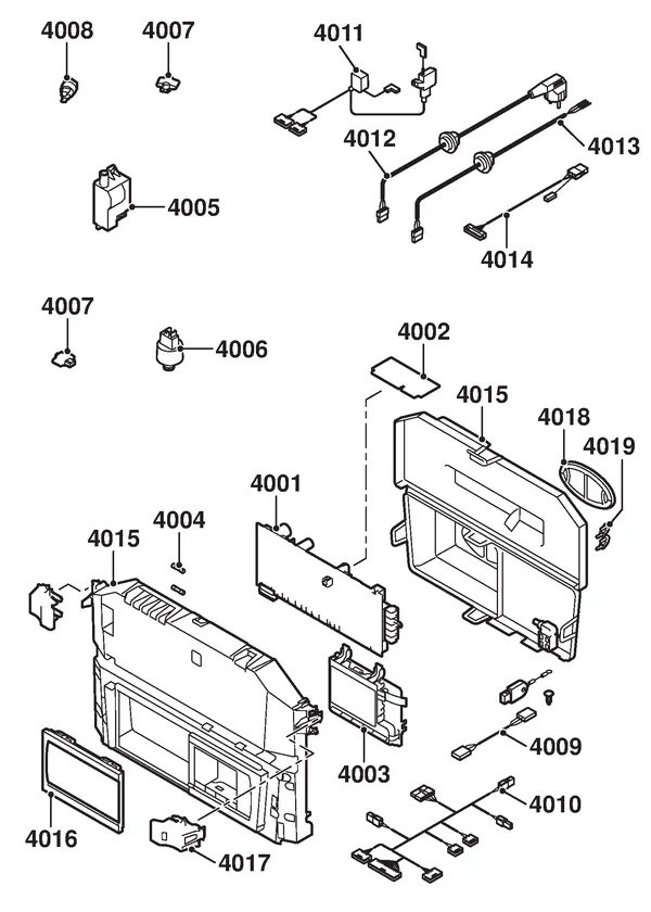 Exploded view Remeha Quinta Pro 115 Solo: Elektra