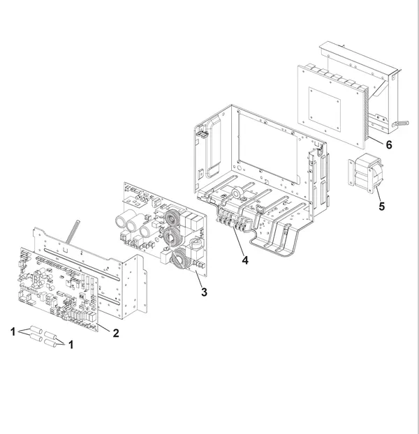 Exploded view Remeha Buitenunit AWHP 11-16 MR-2 R3 + TR-2 R3: Mr 2 r3 groep