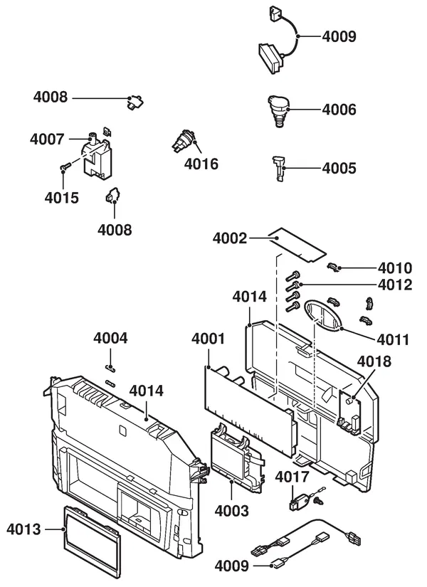 Exploded view Remeha Calenta 40C Combi CW5: Elektra