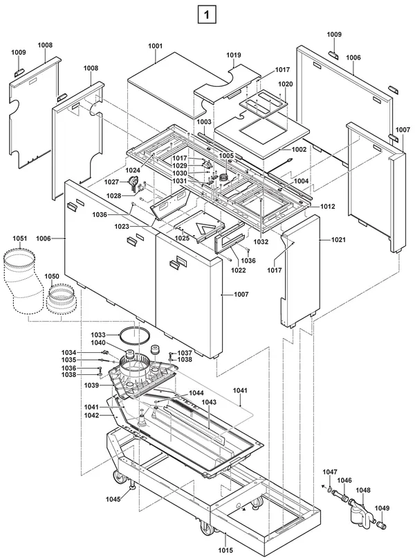 Exploded view Remeha Gas 320/620 Ace: Groep