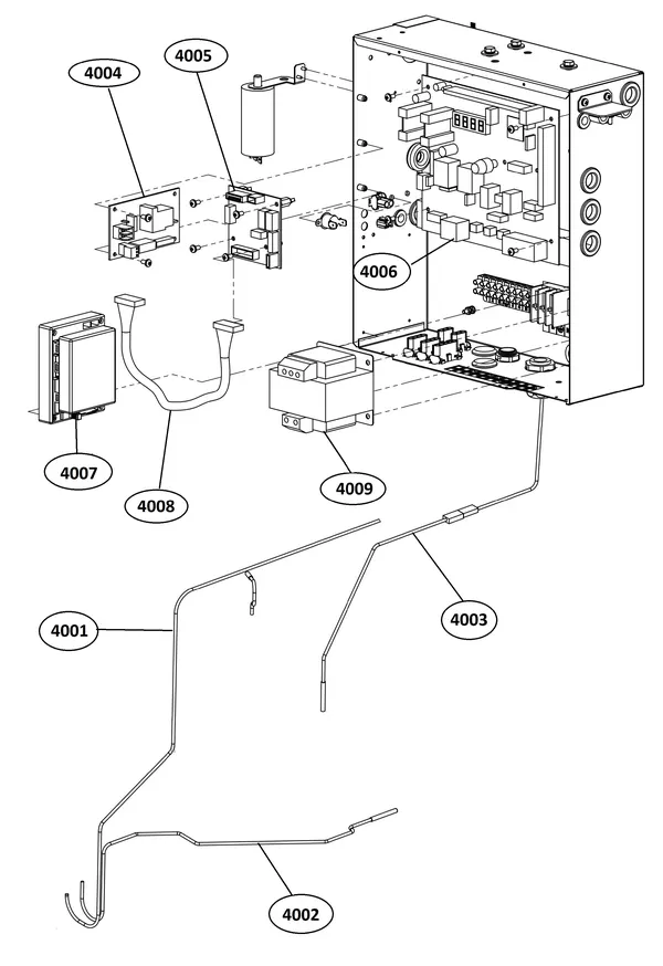 Exploded view Remeha Gas 35 A HP: Groep