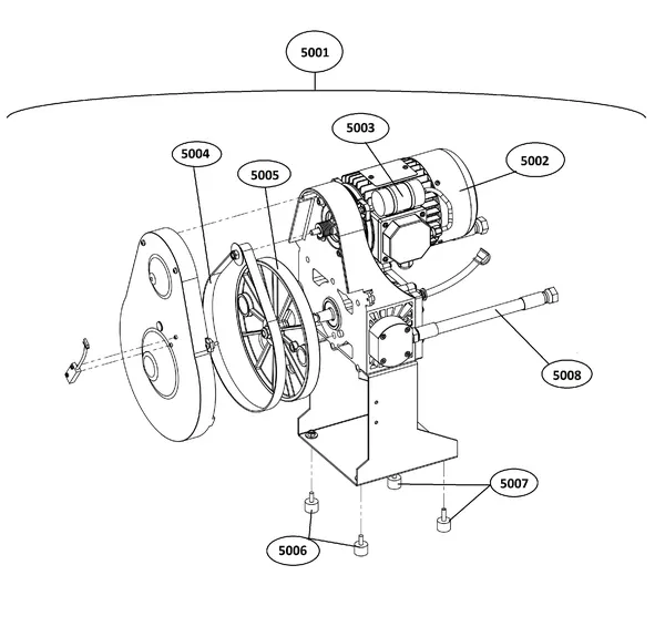 Exploded view Remeha Gas 35 A HP: Groep 5 vanaf serienr 382960001