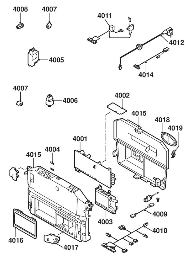 Exploded view Remeha Quinta Pro 45 Solo: Elektra