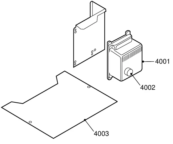 Exploded view Remeha W23 Combi: Elektra