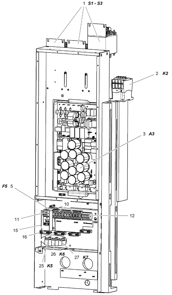 Exploded view Stiebel Eltron WPL 15 ACS-25 AC-20 AC-25 ACS (06/2015): Elektra