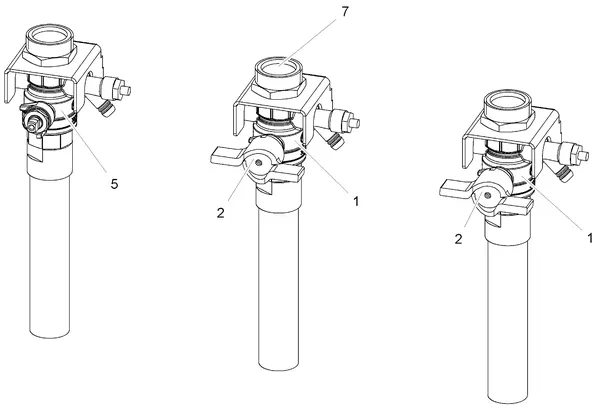 Exploded view Stiebel Eltron HM Trend VM3 (12/2021): Afsluiter as