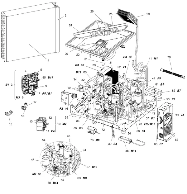 Exploded view Stiebel Eltron LWZ 504 (04/2014): Koelkring