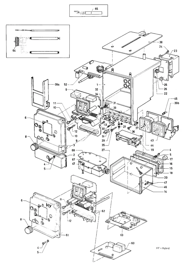Exploded view Vaillant Combiketel Turbo CWK 24-12: Schakelkast