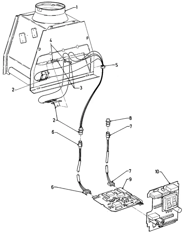 Exploded view Vaillant Combiketel Turbo VCW 242 E S028: Thermische terugslagbeveiliging