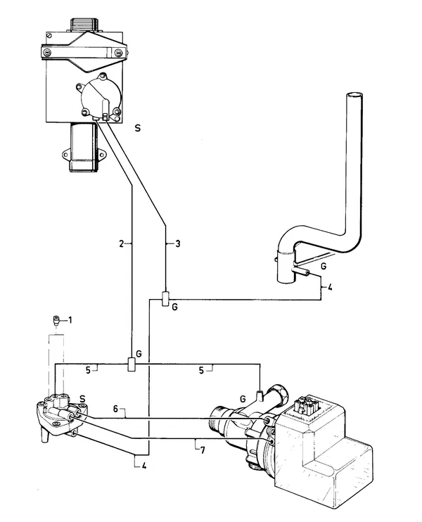 Exploded view Vaillant Combiketel VCW 244 XE (TTB): Aansluitdelenb