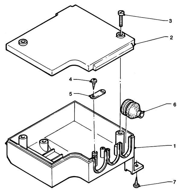 Exploded view Vaillant HR Comfort VU-VUW 18-22/6 E: Schakelkastb