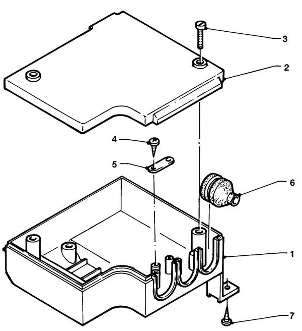 Exploded view Vaillant HR Comfort VU-VUW 23-28/6 E: Schakelkastb